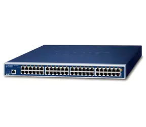 Planet HPOE-2400G v6 / PoE-Injektor / 802.3at / 24+24 Ports / Gigabit / Scheduler / 720 W