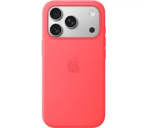 Apple Silikonhülle für iPhone 17 Pro, Farbe: Bright Guava
