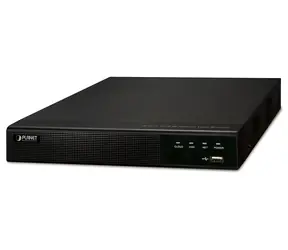 Planet NVR 16 Kanäle / Netzwerkrekorder / 8 MP / 120 Mbit/s / 1x Festplatte / NIS2 + NDAA