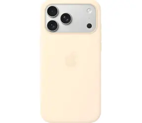 Apple Silikonhülle mit MagSafe, Vanille / Hülle / Apple iPhone 17 Pro Max / Silikon
