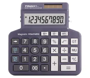 Truly 339-10 / Taschenrechner / zehnstellig / duales Netzteil