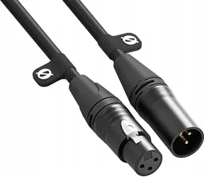 Rode XLR3M schwarz / Audiokabel XLR-XLR / 3 m / Neutrik-Stecker, Canare-Kabel