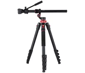 Rollei Compact Traveler Nr. 2 XL Video-/Stativ / Traglast 5 kg / Ausziehbar 210 cm / Aluminium