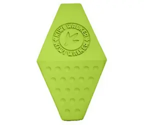 Kiwi Walker Octaball Maxi grün / Gummispielzeug für Hunde / Mit Leckerli-Loch / 14,5 cm