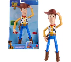 Mattel Toy Story 5 Woody JKV38 Figur / 31 cm / Hut abnehmbar / ab 3 Jahren