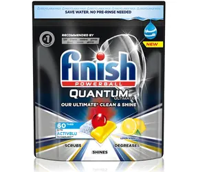 FINISH Quantum Ultimate 60 Stück Zitrone / Geschirrspültabs
