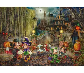 Schmidt Puzzle Disney: Mickey und Minnie - Halloween / 1000 Teile / ab 12 Jahren