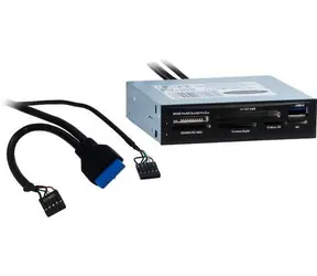 Inter-tech CI-01 / Speicherkartenleser / intern 3,5" / USB 3.2 Gen 1