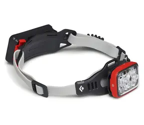 Black Diamond Distance 1500 grau-rot / LED-Scheinwerfer / 1500 lm / Reichweite bis zu 95 m