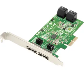 Dawicontrol DC-624e R2 / Controller / PCIe x2 / 4X SATA III / 2x eSATA / RAID 0,1,5,10,JBOD