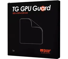 Thermal Grizzly TG GPU Guard schwarz / GPU-Schaumstoffdichtung / 100 x 100 mm