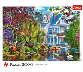 Trefl Puzzle Seehaus / 2000 Teile / 96 x 68 cm