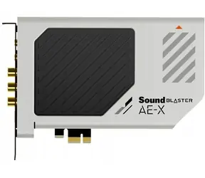 Creative Sound Blaster AE-X grau/schwarz / Soundkarte / PCIe / ESS SABRE DAC / Kopfhörerverstärker
