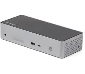 StarTech Quad-Monitor-Dockingstation mit USB-C-Anschluss / Laptop-Dockingstation / 4X HDMI / 4X DisplayPort / 4K 60Hz / LAN
