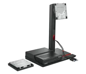 Lenovo ThinkCentre TIO Flex / Monitorhalterung / VESA 100x100 / 22-27 Zoll / Neigung und Höhe einstellbar