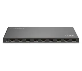 Digitus DS-55338 schwarz / HDMI-Splitter / 1x8 / UHD 4K / 60 Hz / HDCP 2.2
