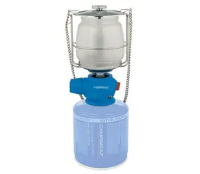 CAMPINGAZ Lumostar PLUS PZ / Gas-Campinglampe / 10-80W / Piezozündung / Brenndauer 12 Stunden