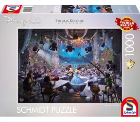 Schmidt Puzzle Disney 100. Jubiläum - Thomas Kinkade Studios / 1000 Teile / ab 12 Jahren