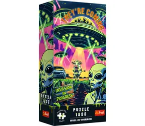 Trefl Puzzle Premium PLUS Halle des Grauens: UFO / 1000 Teile / 68,3 x 48 cm / ab 12 Jahren