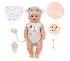 Zapf Creation BABY geborene Lukas Puppe / 36 cm / rosa / ab 12 Monaten