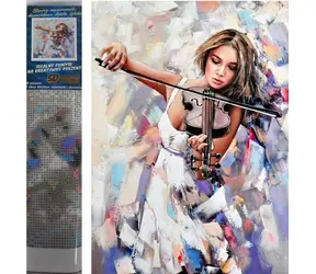 Diamantmalerei - Violinist / 30x40 cm