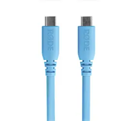 Rode SC27-B hellblau / USB-C - USB-C-Kabel / 2 m / USB 3.2 Gen 1 / PD 60 W