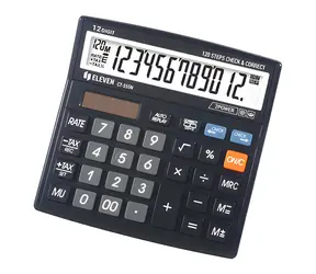 Eleven CT555N schwarz / Tischrechner / zwölfstellig