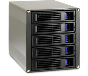 Inter-tech ST-5255 / Festplattengehäuse / 5x 2,5"-3,5" HDD / SATA 6 Gb/s / RAID / 3x 5,25"