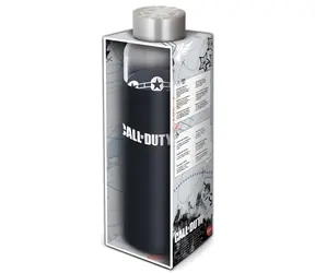 STOR Call of Duty Trinkflasche / 585 ml / Glas / Silikonhülle