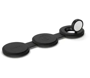 Satechi OntheGo 3-in-1 Kabelloses Ladegerät schwarz / Kabelloses Ladegerät / Qi2