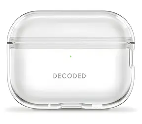 Transparente Silikonhülle von Decoded AirCase für Apple AirPods Pro 3