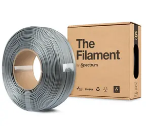Spectrum The Filament Silber / Druckfilament / PETG Lite / 1,75 mm / 1 kg / Nachfüllpackung