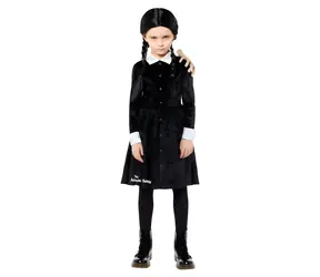 AMSCAN Mittwoch Kostüm 12-14 Jahre / Kinderkostüm / Kleid und Perücke