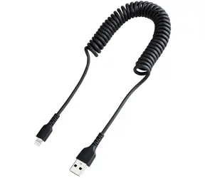 StarTech USB-A - Lightning schwarz / Kabel / verdrillt / 1 m