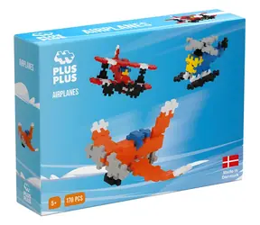 PLUS- PLUS Basis-Flugzeuge / 170 Stück