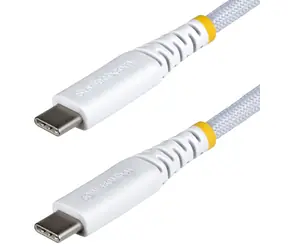 StarTech 1 m weißes Ladekabel / USB-C / USB-C / 60W PD / robust