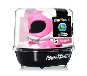 NUMSKULL TUBBZ Power Ranger Pink Ente, Erstauflage / Sammlerfigur / Kunststoff / 9 cm