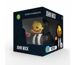 NUMSKULL TUBBZ Ente John Wick - Bleistiftfigur / Sammlerfigur / 9 cm