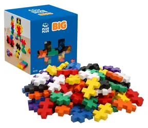 PLUS- PLUS Big Basic Mix Bausatz / 100 Teile / Grundfarben