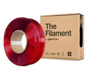 Filament ReFill PETG rot transparent