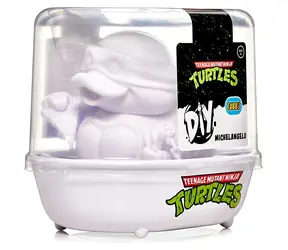 NUMSKULL TUBBZ Ente DIY TMNT Michelangelo / Sammelfigur / Ausmalbild