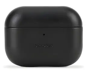 Decoded Leder-Schutzhülle schwarz / Hülle / für Apple AirPods Pro 3 / Leder