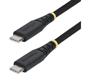 StarTech USB-C-Kabel schwarz / Ladekabel / USB-C auf USB-C / USB 2.0 / Robust / PD / 2 m