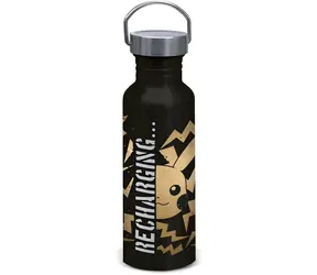 STOR Pokémon Donnerblitz / Trinkflasche / Aluminium / Schraubverschluss / 815 ml