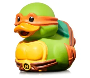 NUMSKULL TUBBZ Ente MINI Michelangelo / Sammelfigur / TMNT / 5,5 cm