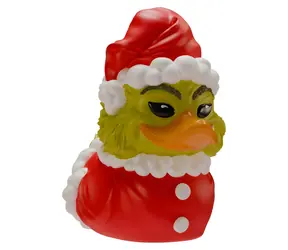 NUMSKULL TUBBZ Grinch-Ente - Weihnachtsmann-Outfit / Sammelfigur / 5,5 cm
