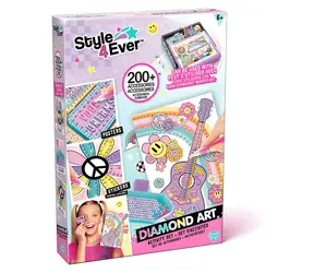STYLE4EVER Diamantmalerei - Nachfüllpackung / über 2500 Steine / ab 6 Jahren