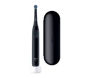 Oral-B iO 2 Night Black / Elektrische Zahnbürste / Magnetisches iO-System / 3 Modi / Drucksensor / Reiseetui