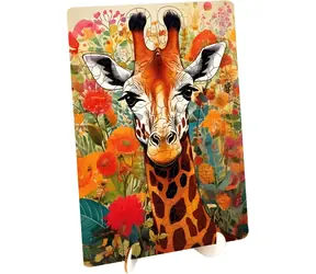 MOXY Giraffen-Umrisspuzzle / 125 Teile