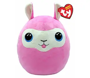 Ty Squishy Llama Lana pink / 22 cm